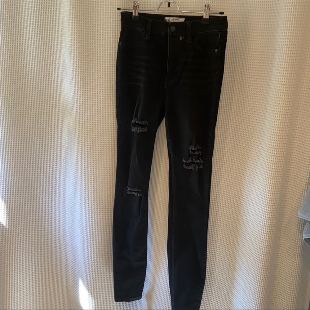 Free people high waisted jeans